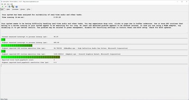 Maximale latency na tien seconden Prime95