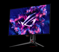 De PG32UCDP voegt zich bij een groeiende lijst van aangekondigde maar nog niet uitgebrachte ROG Swift gaming monitoren. (Afbeeldingsbron: ASUS)