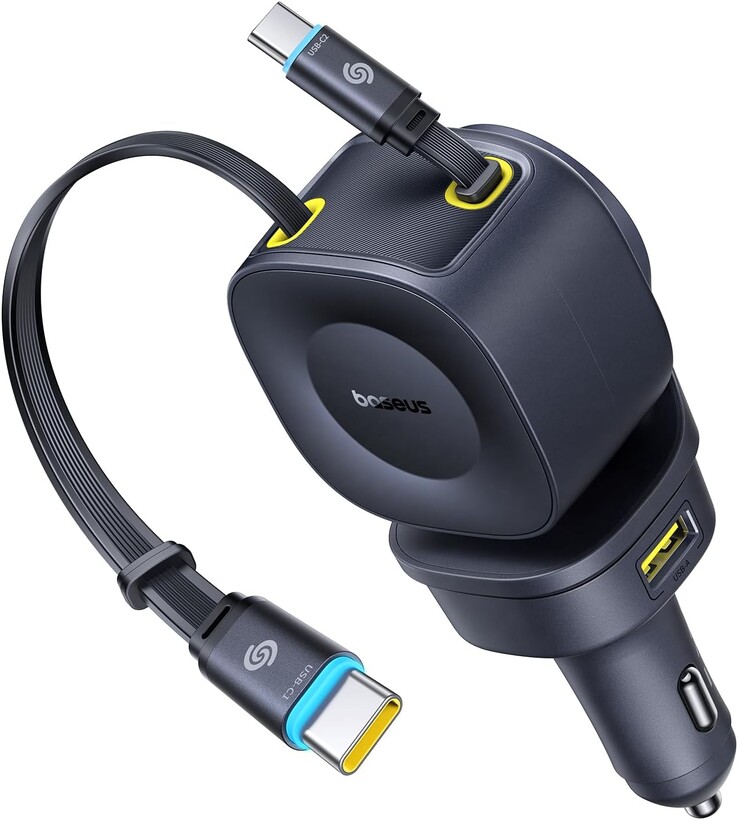 De Baseus PrimeTrip VR2 Max autolader. (Afbeelding bron: Baseus)