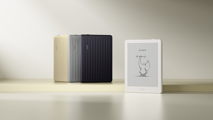 De e-reader wordt aangeboden in vier kleuren.