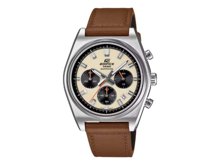 Het Casio Edifice EFB-730-7AV horloge. (Afbeelding bron: Casio, bewerkt)