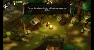 Afgebeeld: Een gameplay-screenshot van Death's Door.