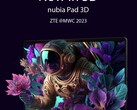 De Nubia Pad 3D is een van de vele toestellen die ZTE tijdens MWC 2023 zal aankondigen. (Beeldbron: ZTE)