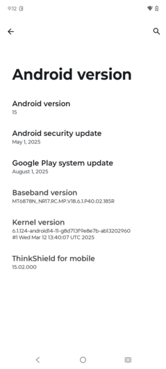 Software op de Motorola Moto G86 Power