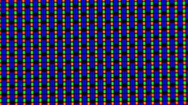 Subpixel structuur OLED paneel