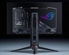 De nieuwste 27-inch gamingmonitor van Asus heeft zijn opvallende semi-transparante designtaal. (Afbeeldingsbron: Asus)