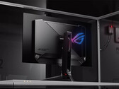 De ROG Swift OLED PG32UCDM Gen3 vanaf de achterkant.