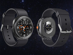 De Galaxy Watch8 Classic combineert de ontwerpen van de Galaxy Watch6 Classic en Galaxy Watch Ultra in één apparaat. (Afbeeldingsbron: OnLeaks &amp;amp; SammyGuru)