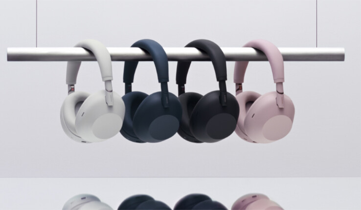 De Sony WH-1000XM6 in zijn vier kleuropties.