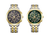 Citizen breidt zijn Eco-Drive-assortiment uit met twee nieuwe tweekleurige chronografen