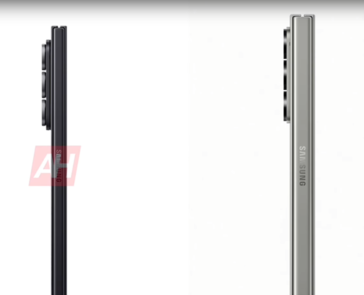Galaxy Z Fold 7 vs Galaxy X Fold 6 (bron: Android Headlines)