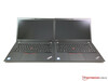 ThinkPad T490s (links) vs. ThinkPad T490 (right)