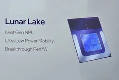 Intel Lunar Lake heeft naar verluidt on-package geheugen, vergelijkbaar met SoC's uit de Apple M-serie. (Bron: Intel)