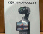 DJI Osmo Pocket 4 uitgelekte retailverpakking.