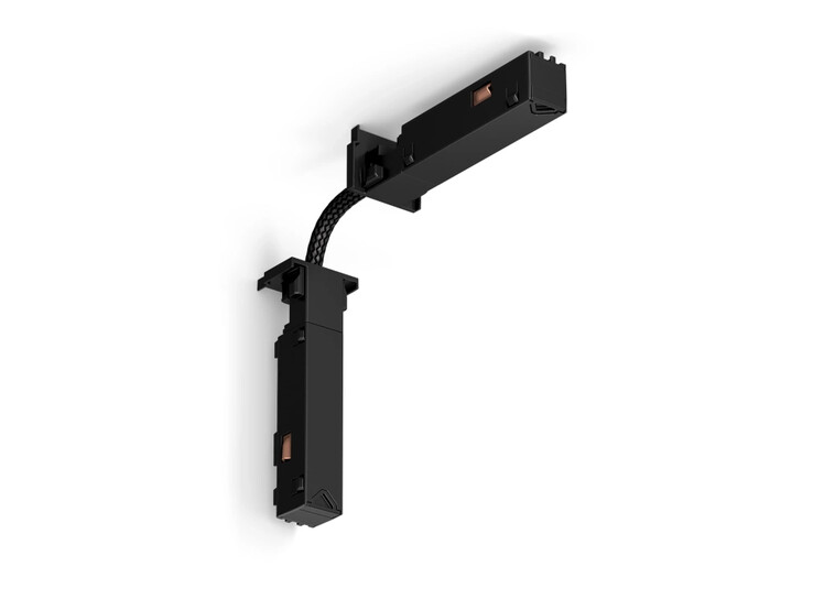 De Philips Hue Perifo Flexibele connector in zwart. (Afbeeldingsbron: Philips Hue)