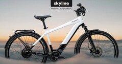 De Priority Skyline e-bike heeft een 12-speed Pinion C1.12i smart shift versnellingsbak (Afbeelding bron: Priority)