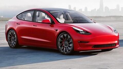 De Tesla Model 3 is het nieuwste onderwerp van een NHTSA-veiligheidsonderzoek nadat bij een ongeval in Californië twee doden vielen. (Afbeeldingsbron: Tesla)