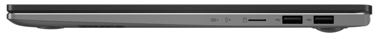 Rechterkant: Geheugenkaartlezer (microSD), 2x USB 2.0 (Type-A)
