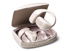 De Audio-Technica ATH-AC5TW oortelefoon heeft een oorhaakontwerp waardoor gebruikers altijd externe geluiden kunnen horen. (Afbeeldingsbron: Audio-Technica)