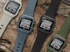 Afbeelding- Van links naar rechts: Casio LF-30W-8A, LF-30W-2A, LF-30W-1A en LF-30W-3A. (Afbeelding bron: Casio)