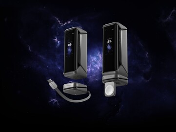 De accessoires van het EcoFlow Rapid Pro X Magnetic Block worden bevestigd aan de pogo-pinnen aan de onderkant van de powerbank. (Afbeeldingsbron: EcoFlow)