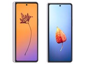 Een vergelijking van de Galaxy Z Fold3 en de Galaxy Z Fold4. (Beeldbron: @UniverseIce)