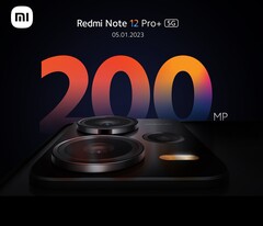 De Redmi Note 12 Pro Plus wordt het enige wereldwijde model met een 200 MP primaire camera. (Beeldbron: Xiaomi)