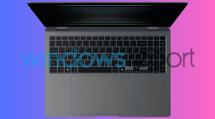 Samsung Galaxy Book 5 Pro 360 toetsenbord (bron: Windows Report)