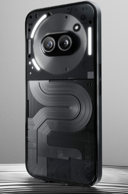 De Nothing Phone (2a) Plus in zwart