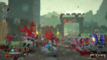 Afbeelding: Een screenshot van de gameplay van Tears of Metal.