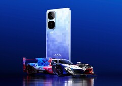 De iQOO Neo 10 Pro+ heeft een stijlvolle achterkant met pixelprint. (Afbeeldingsbron: Vivo)