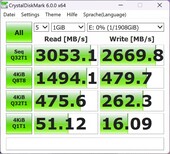ZikeDrive op TB4: Crystaldiskmark 6
