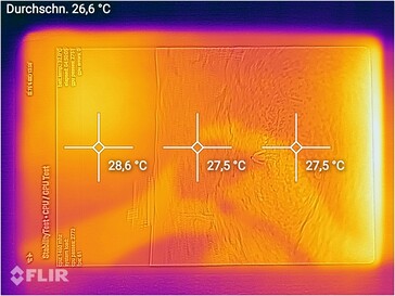 Huawei MatePad Pro (5G) - warmteontwikkeling
