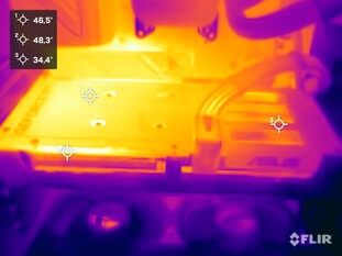 Asus Prime GeForce RTX 5060 OC in de stresstest