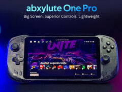 De Abxylute One Pro is een Android-gevoede handheld gemaakt voor cloud gaming en remote play. (Afbeeldingsbron: Abxylute)