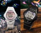 Van rechts naar links: Casio BG-169GD-1 en BG-169GD-7