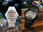 Van rechts naar links: Casio BG-169GD-1 en BG-169GD-7