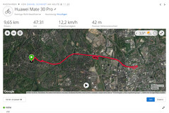 GPS test: Huawei Mate 30 Pro - Overzicht