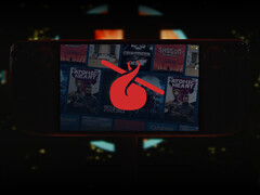 De 2025 Keuzegames van oktober omvatten Atomic Heart, V Rising, System Shock en meer. Afgebeeld: Steam Deck met de spelcollectie. (Afbeeldingsbron: Valve en Humble Bundle - bewerkt)