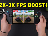Lossless Scaling 3-test op de gaming-handheld benadrukt de verbeteringen van de nieuwe update (Afb. bron: ETA Prime)