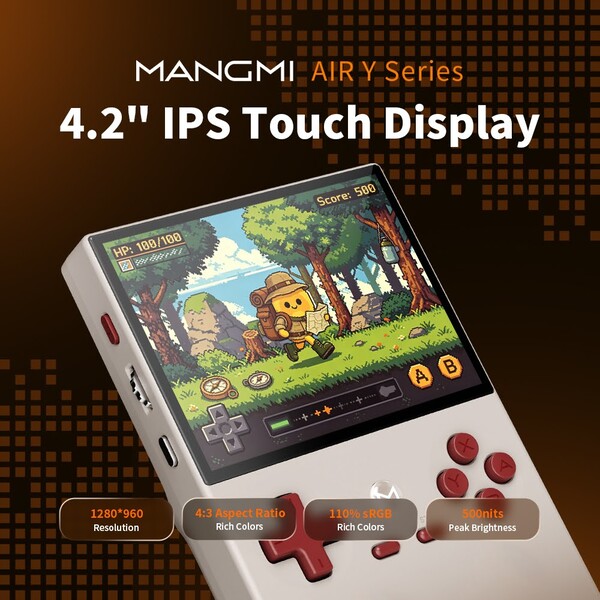 De Mangmi Air Y-serie zal worden uitgerust met een 4,2-inch scherm in de verhouding 4:3.