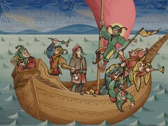 Pentiment uitgebracht in 2022.