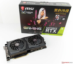 MSI RTX 2070 Gaming Z 8G - testkaart voorzien door MSI Taiwan