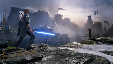 Een afbeelding van een landschap in Star Wars Jedi: Fallen Order. (Afbeeldingsbron: Steam)