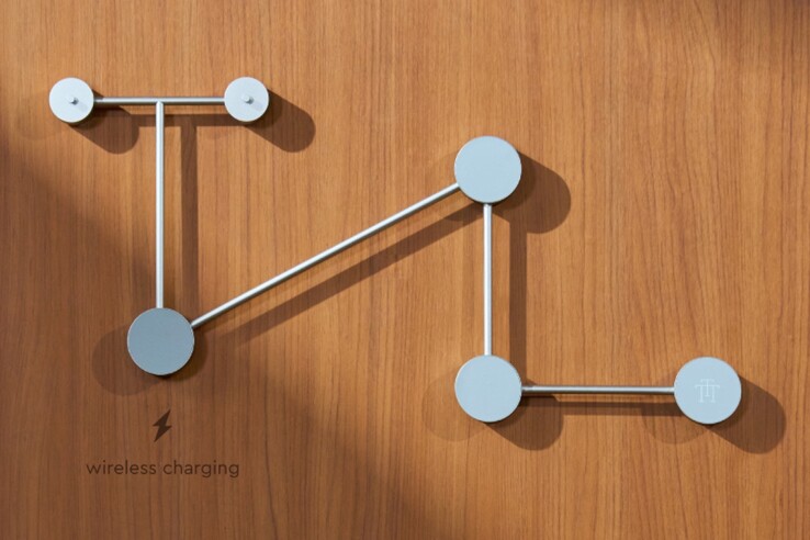 Alle componenten kunnen aan de muur worden bevestigd met behulp van een modulaire beugel.