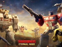 Belangrijkste promotieafbeelding voor Transformers: Eternal War.