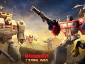 Belangrijkste promotieafbeelding voor Transformers: Eternal War.