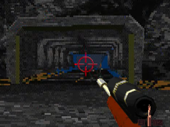 Een schermafbeelding van de vermeende beelden van de SNES-port van GoldenEye 007