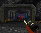 Een schermafbeelding van de vermeende beelden van de SNES-port van GoldenEye 007