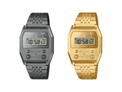 De Casio Vintage A1100GGV-8JF (links) en de Casio A1100GV-9 (rechts). (Afbeeldingsbron: Casio Japan)